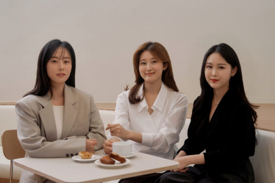 (왼쪽부터) 윤상아 프로, 김주원 프로, 조예솔 프로