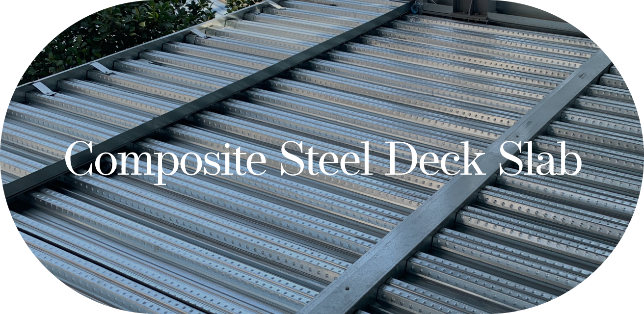 composite steel deck slab