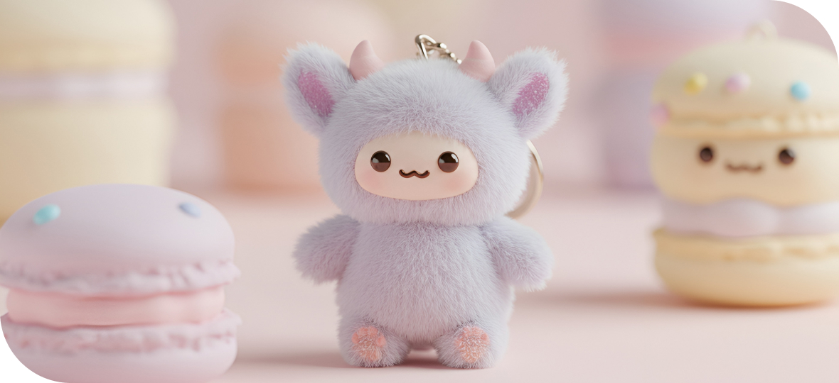 키링 인형 사진