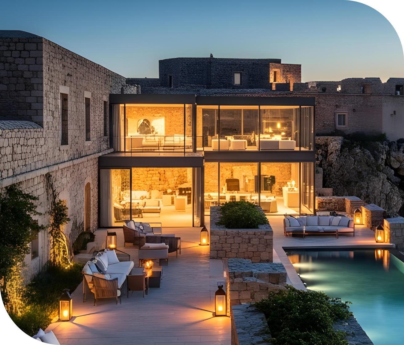 럭셔리 공간 사진