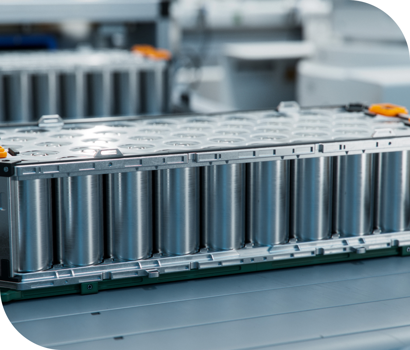 배터리 공정의 배터리 사진