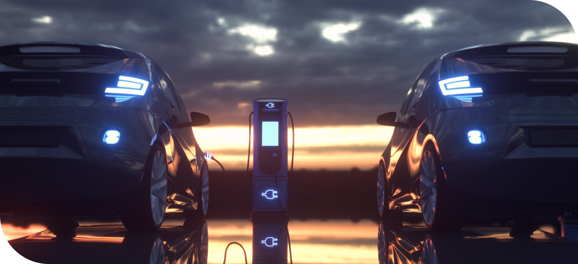 전기차 충전 사진