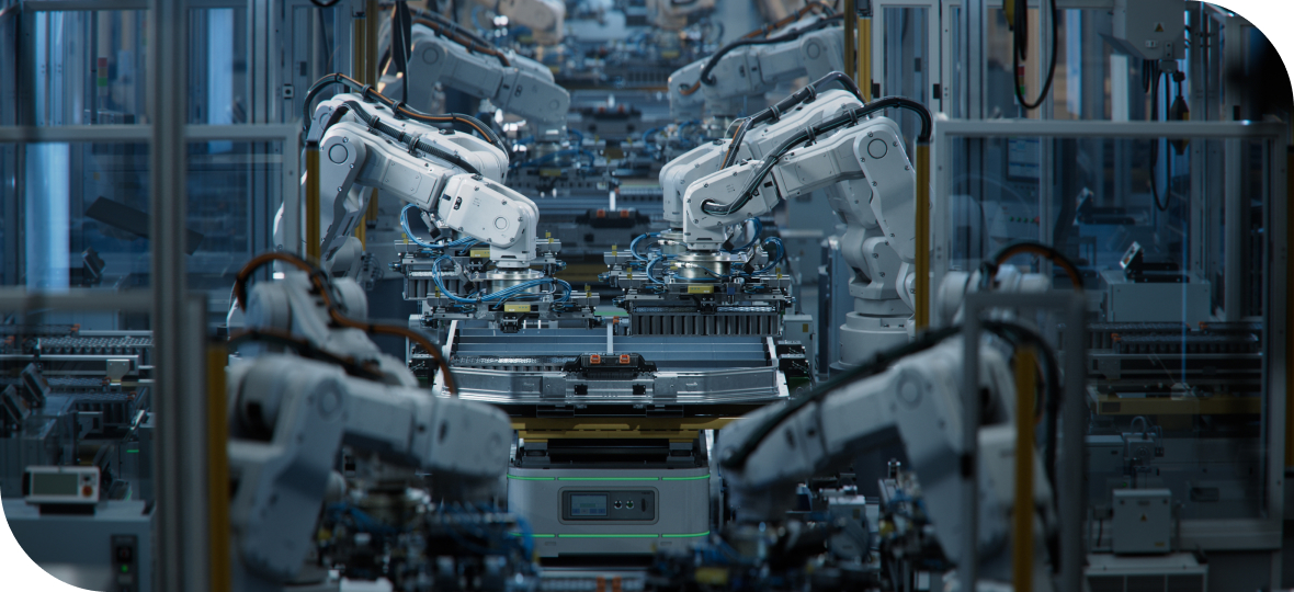 배터리 공장 기계 사진