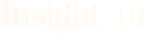 Insight. 01