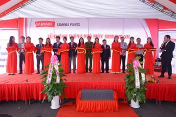 Samhwa holds ceremony to mark completion of Samhwa VH’s new plant in Vietnam